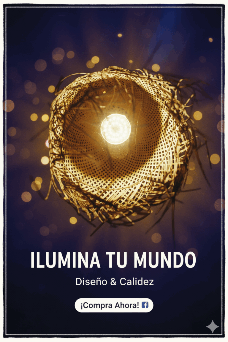 Diseña tu propia luz: lámparas Artesanales hechas a tu medida