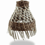 "Pantalla Colgante 'Etnia' de Fibras Mixtas"