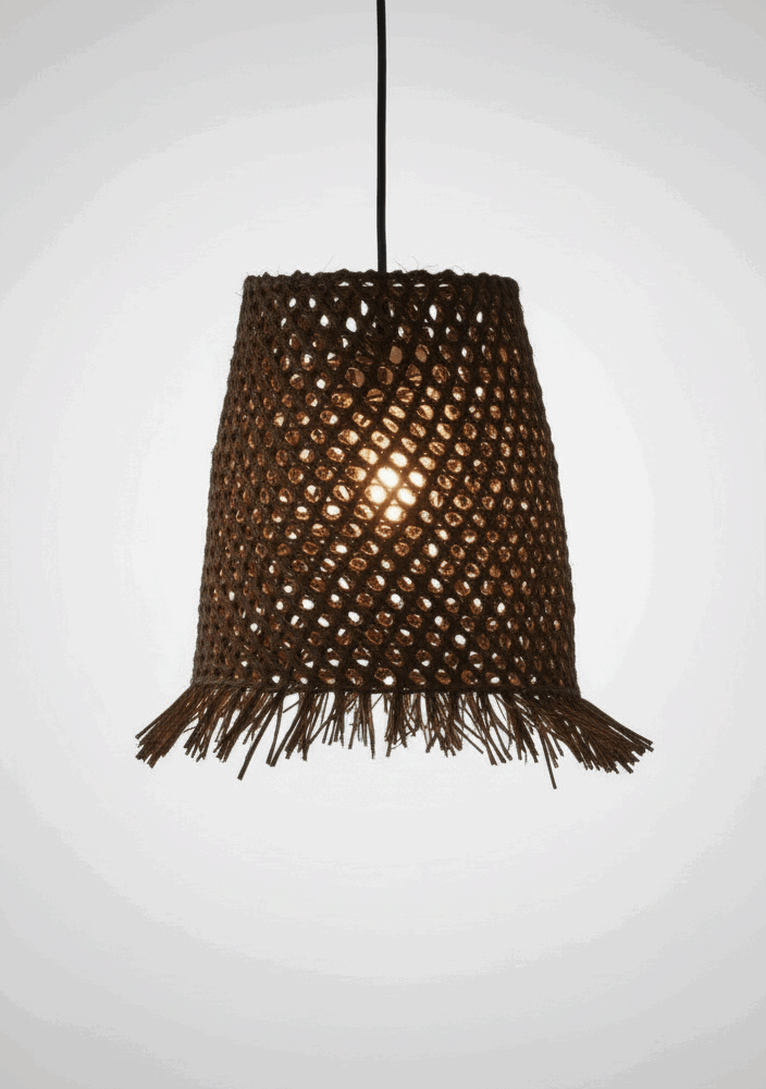 Lámpara Colgante Boho con Flecos 'Marrakes'