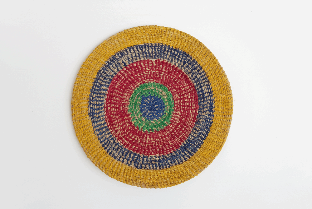 esteras redonda de colores