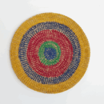 esteras redonda de colores